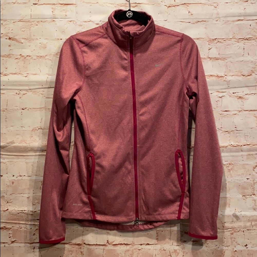 Nike Dri Fit Stay Cool training jacket sz S purple